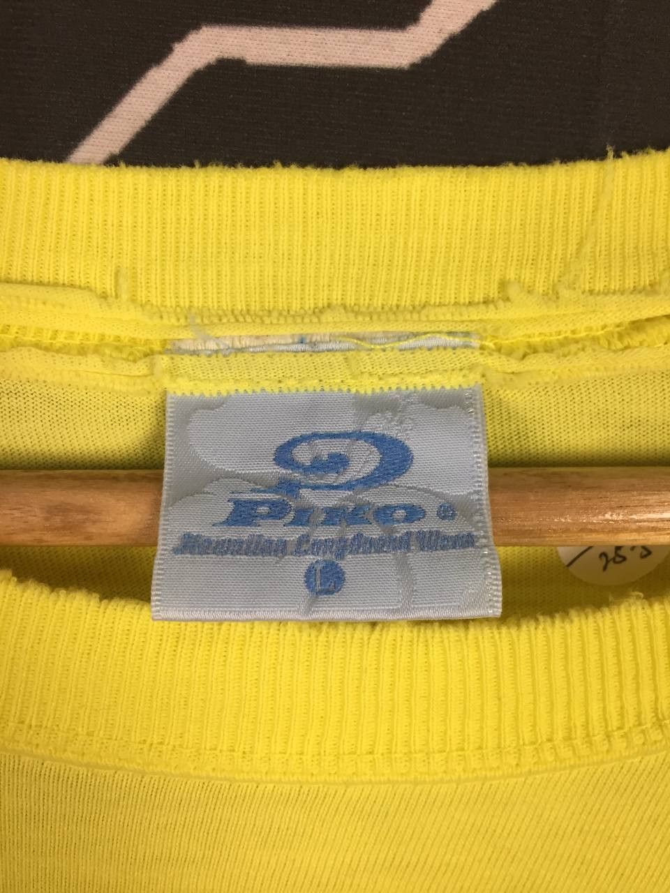 Vintage Vtg Piko Hawaiian Longboard Wear Tropical Graphic Surf Tee Size US L / EU 52-54 / 3 - 13 Thumbnail