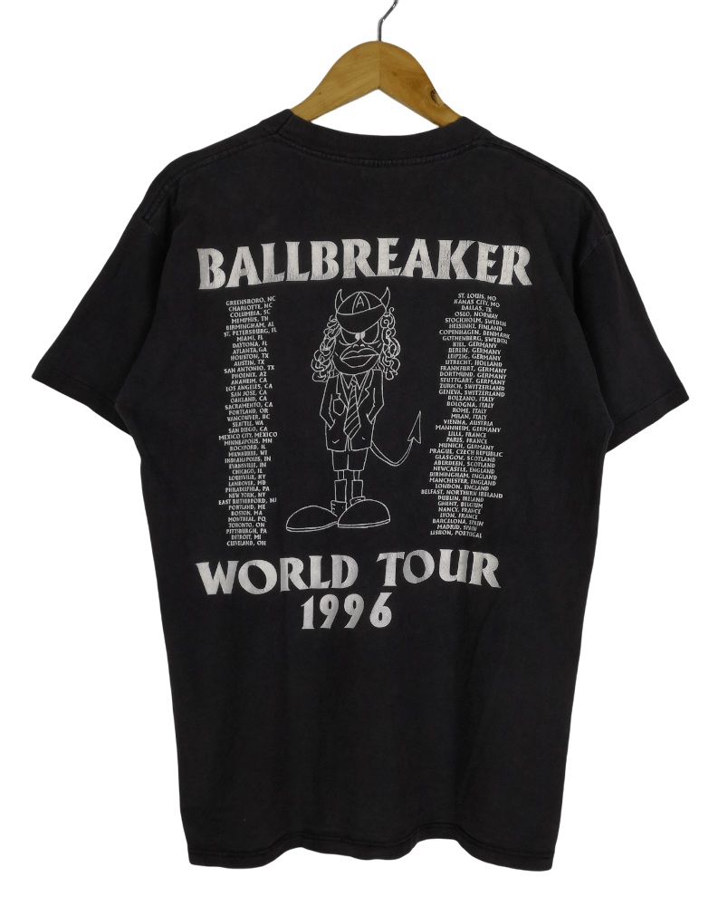 Band Tees Vintage 90s AC/DC T-Shirt Ballbreaker World Tour 1996 Tee Size US L / EU 52-54 / 3 - 1 Thumbnail