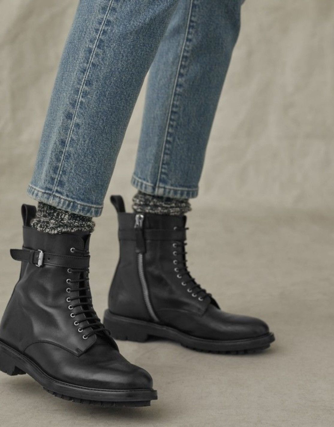 Belstaff Belstaff Finley biker moto lace up boots patent leather 36 Size US 6 / IT 36 - 2 Thumbnail