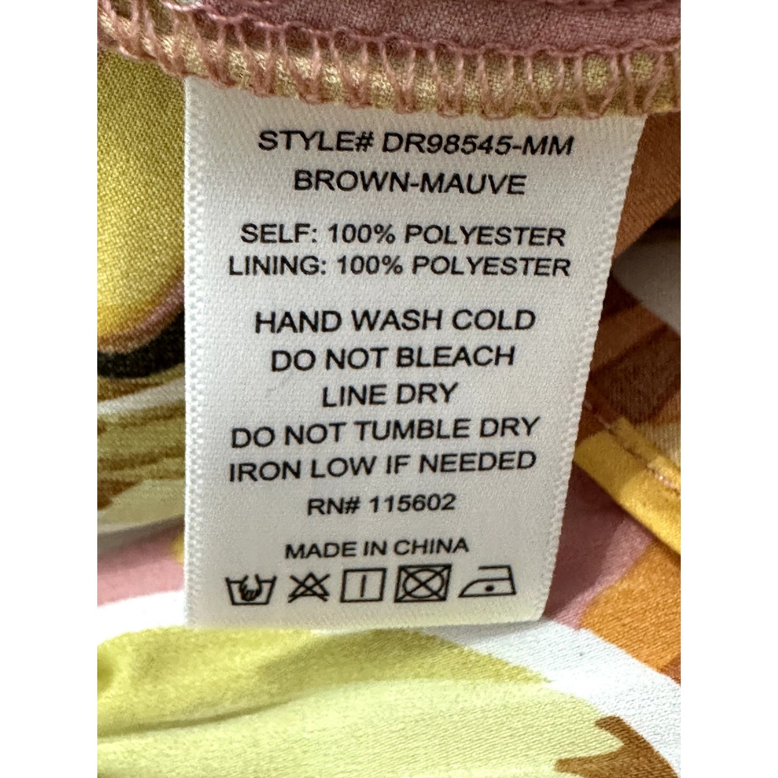 Other Mila Mae Mini Dress Satin Tiered Sleeveless Multicolor S Size S / US 4 / IT 40 - 9 Thumbnail