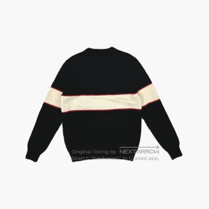 Givenchy Givenchy Men's Ribbon Heavyweight Round Neck Sweater. Size US L / EU 52-54 / 3 - 1 Thumbnail