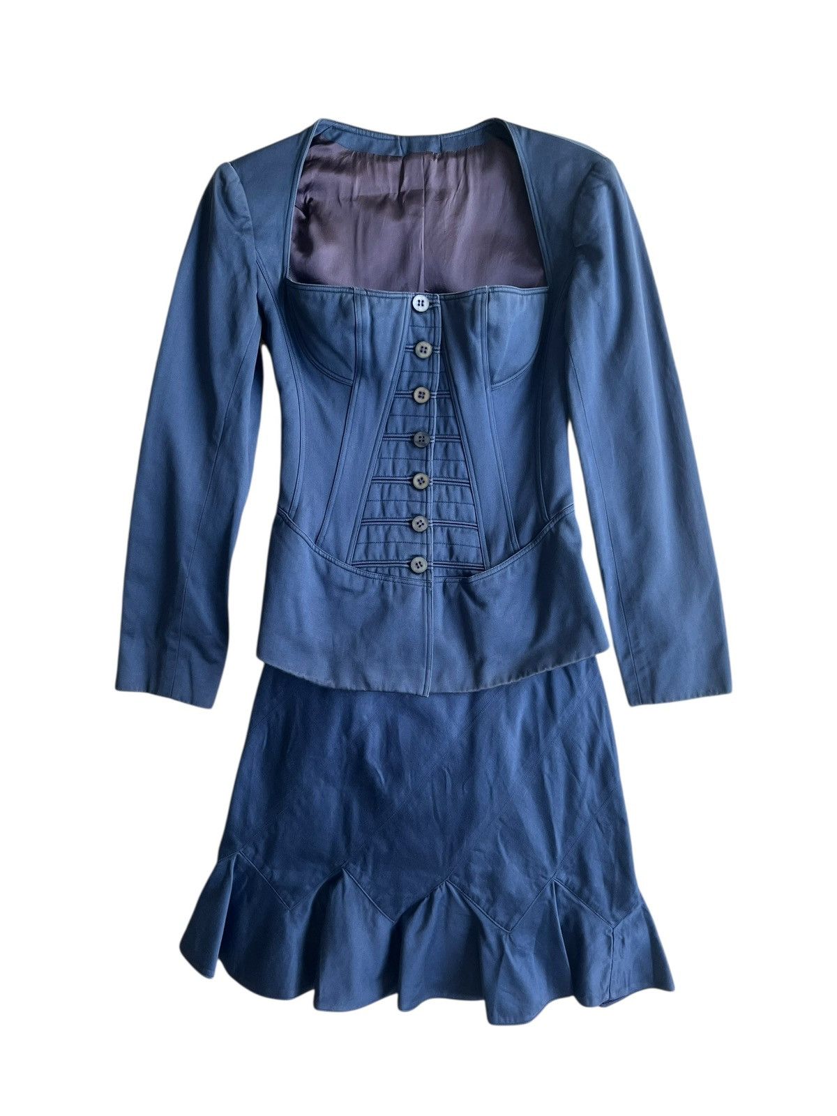 Alaia Azzedine Alaïa S/S 1992 set Size XS / US 0-2 / IT 36-38 - 2 Thumbnail