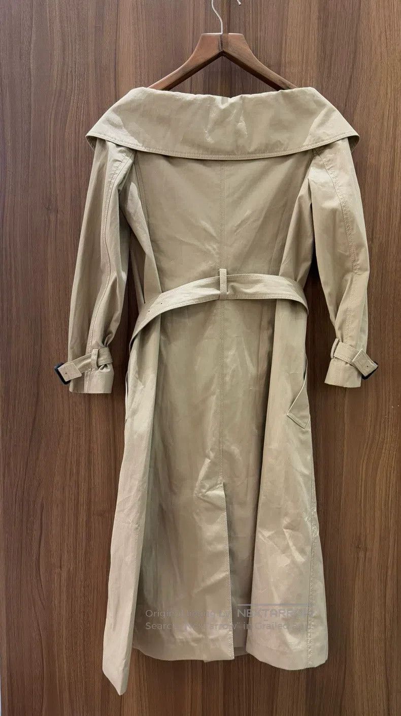 Dior Dior One-shoulder long windbreaker jacket Size XS / US 0-2 / IT 36-38 - 2 Thumbnail