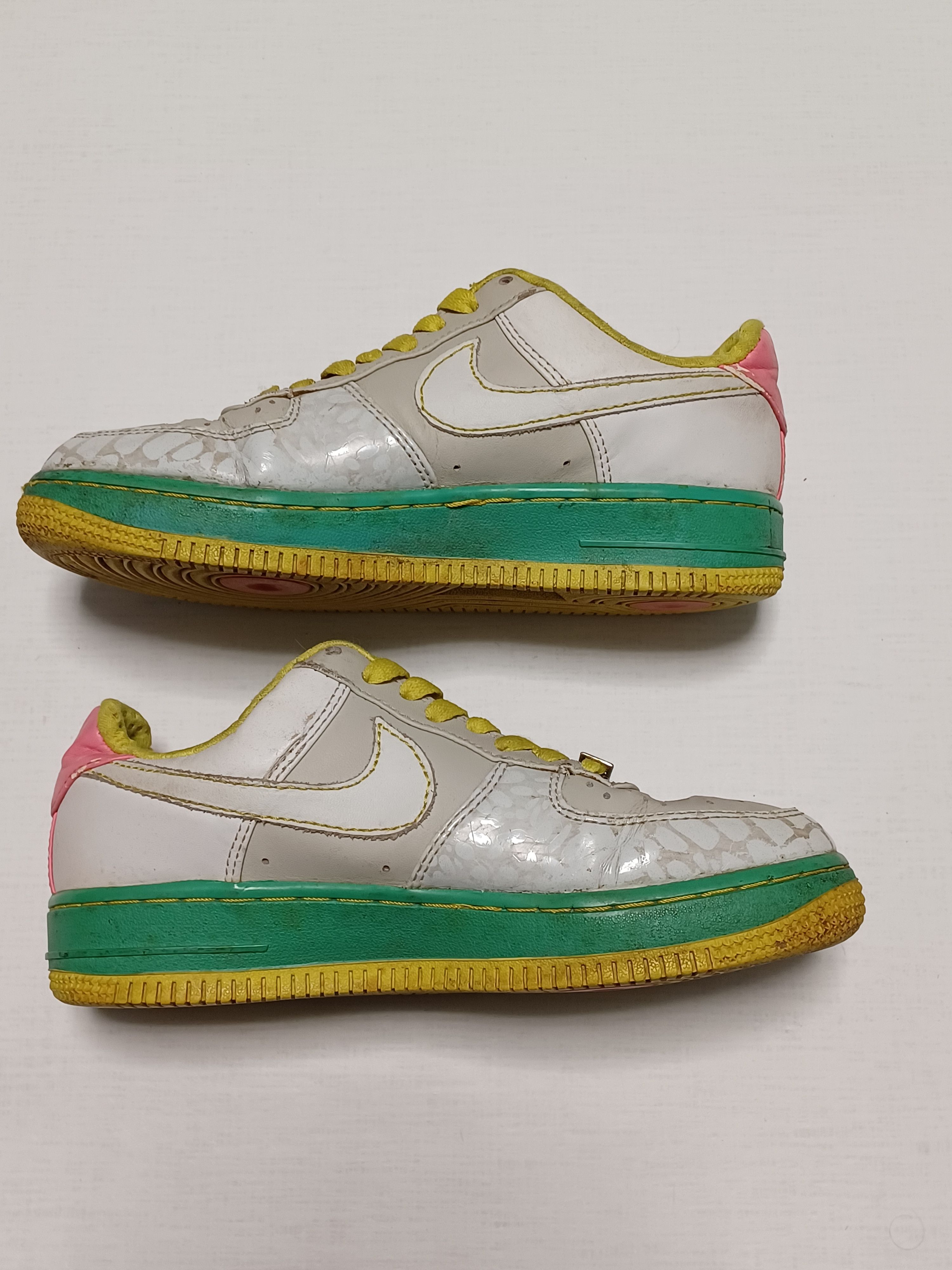 Nike × Vintage 2004 vintage Air Force 25 XXV made in Korea lady`s sneakers Size US 7 / IT 37 - 2 Thumbnail