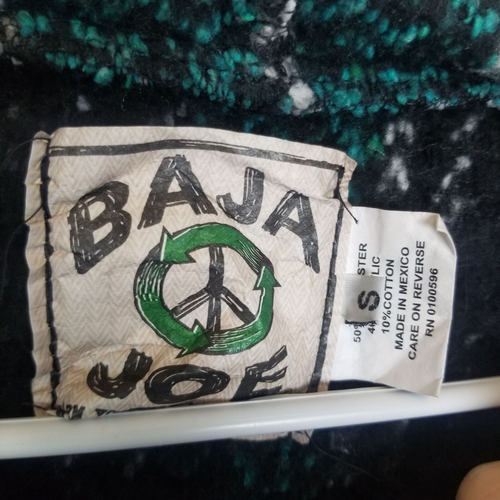 Baja Joe Baja Joe Mens Mexican Hoodie Drug Rug Hippie Beach Blanket Size US S / EU 44-46 / 1 - 6 Thumbnail