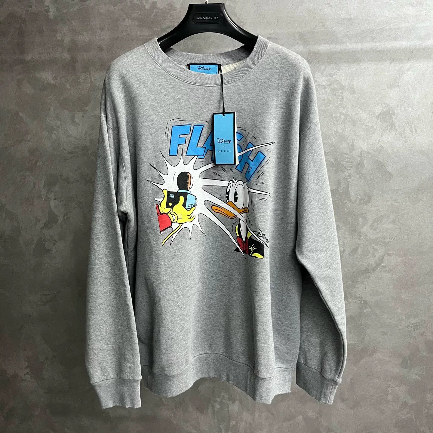 Disney × Gucci Disney x Gucci Donald Duck Graphic Sweatshirt Size US XXL / EU 58 / 5 - 1 Thumbnail