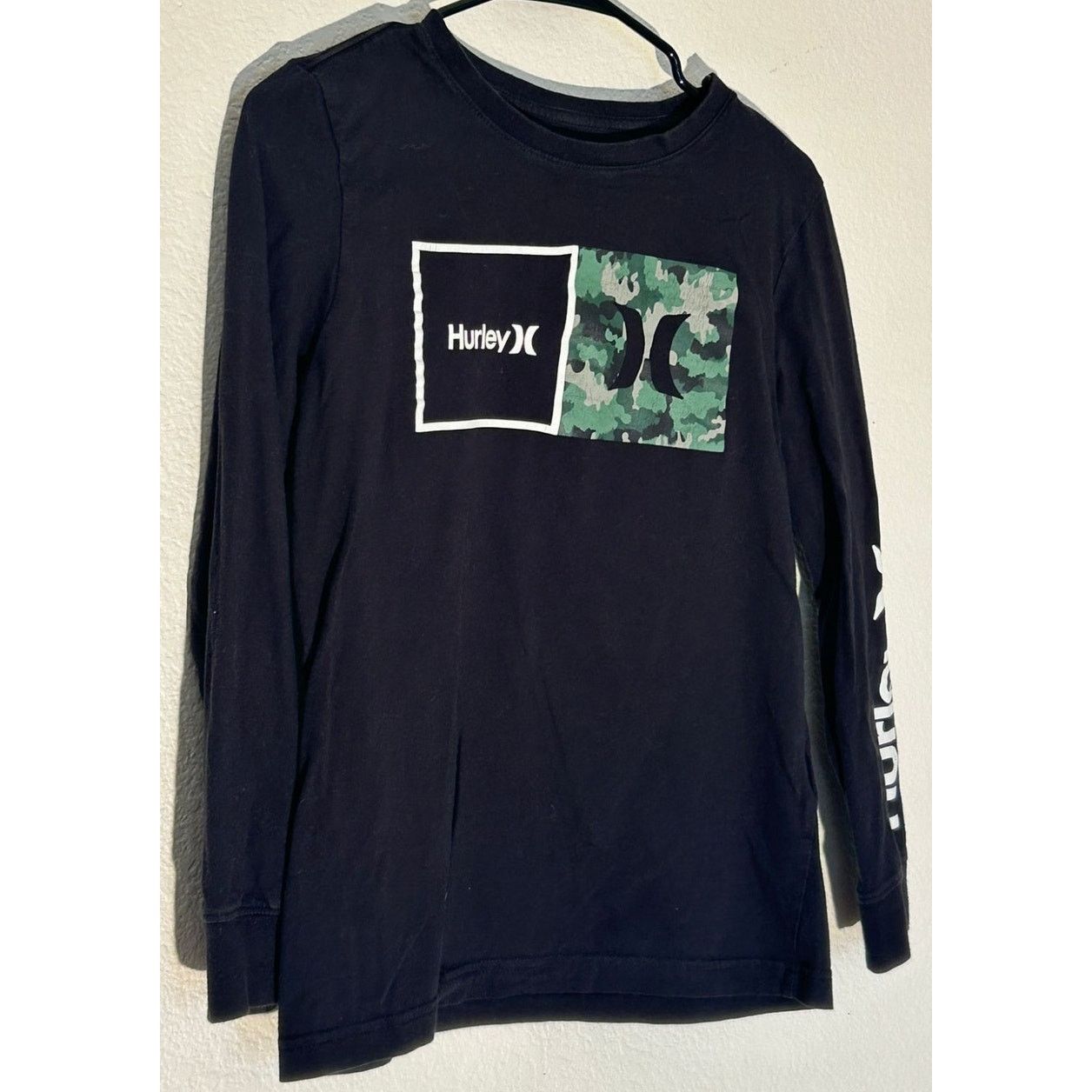 Hurley Hurley Boys' Black Long Sleeve T-Shirt - Size Large Size US L / EU 52-54 / 3 - 2 Thumbnail