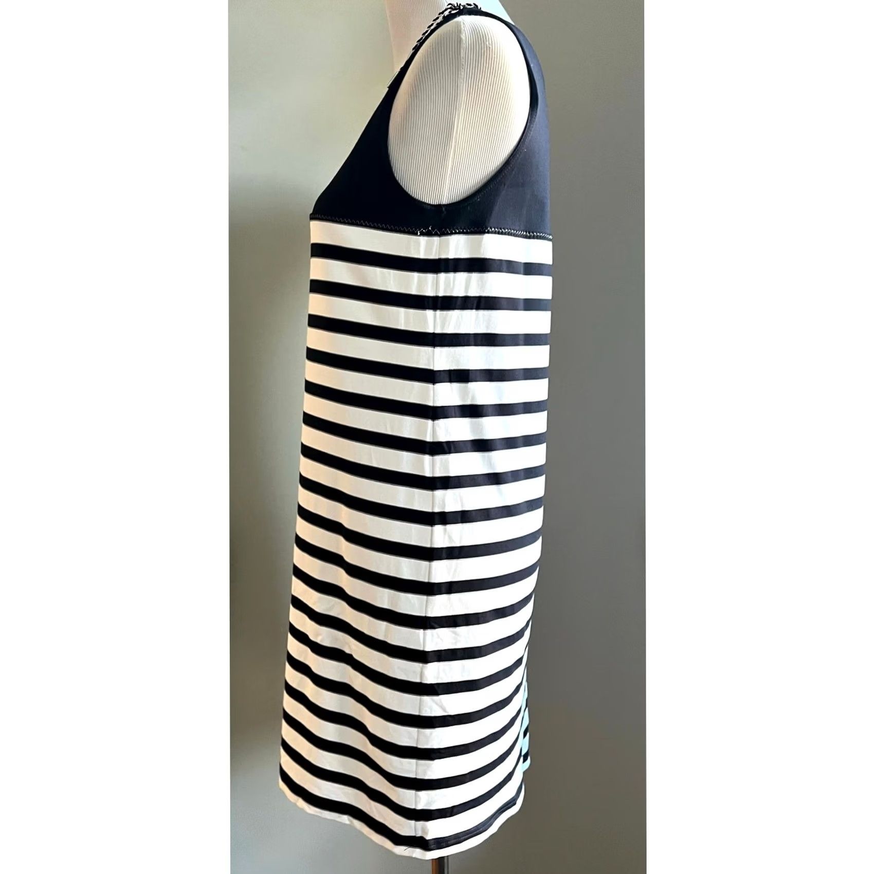 Saint James Mademoiselle Saint James Dress Swim Cover-Up Athletic Navy Stripe Women’s Sz 8 Size M / US 6-8 / IT 42-44 - 5 Thumbnail