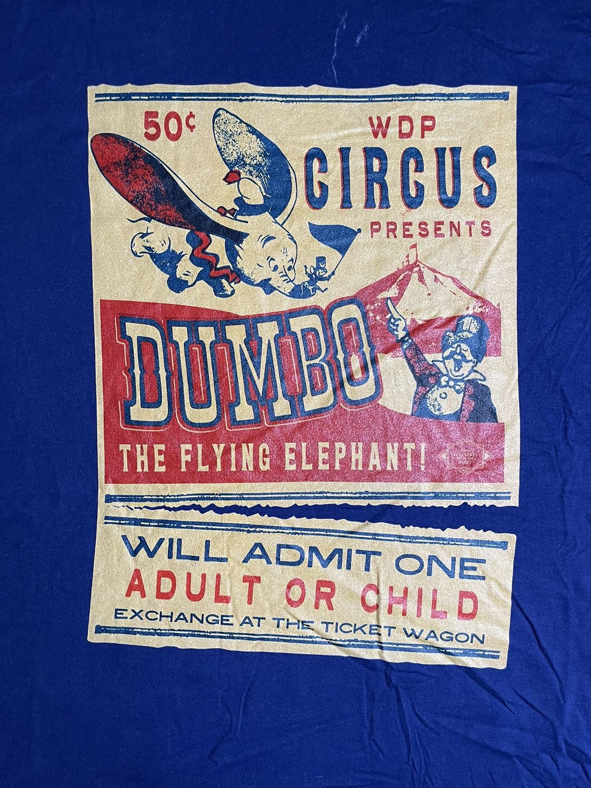 Disney Disney ‘Dumbo’ Ticket T-shirt Size US XXL / EU 58 / 5 - 2 Thumbnail