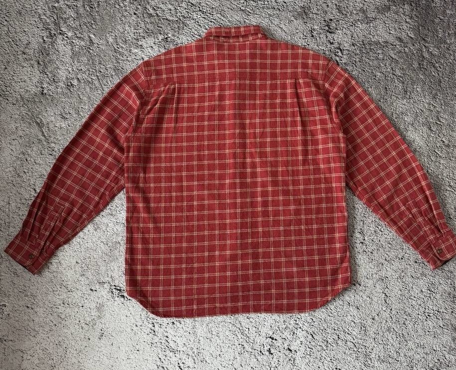 Fjallraven × Vintage Vintage Fjällräven Checkered Flannel Shirt Red XXL Size US XXL / EU 58 / 5 - 6 Thumbnail