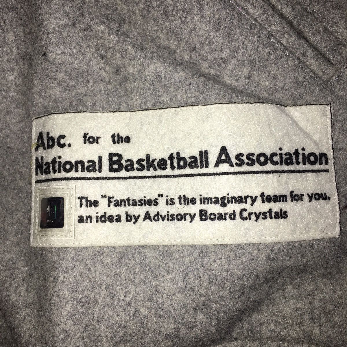 Abc. NBA Team Varsity Jacket (Grey)