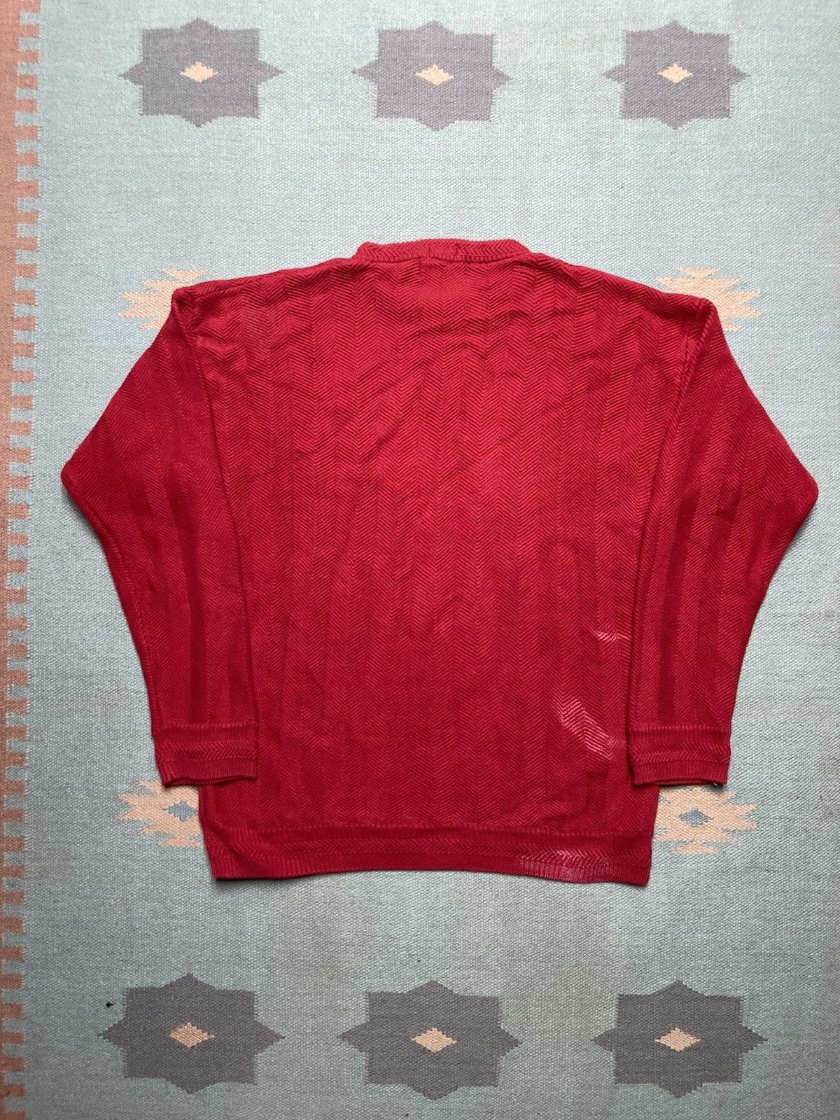Vintage chaps Ralph Lauren knit sweater hand framed herringbone M Size US M / EU 48-50 / 2 - 5 Thumbnail