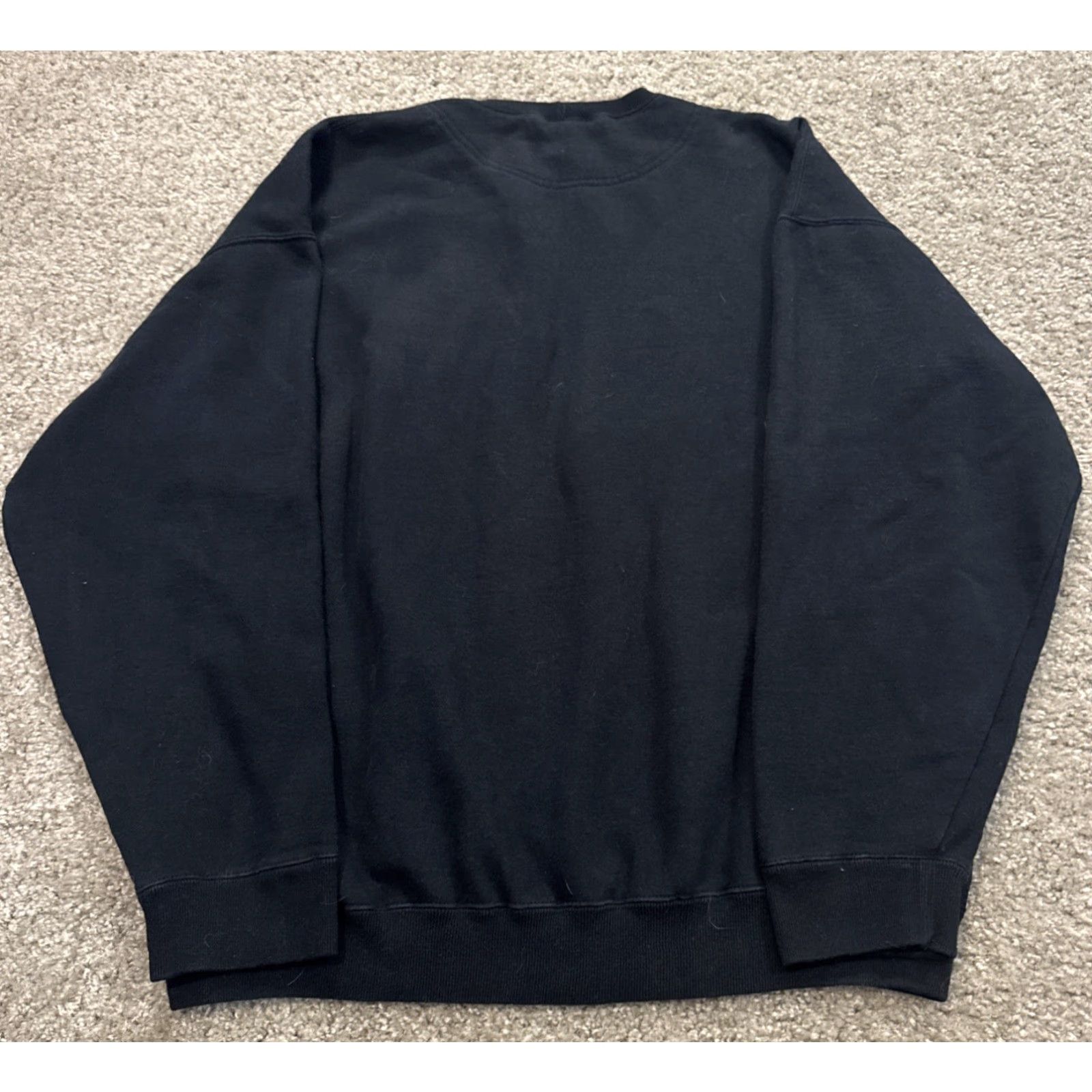 Gap VINTAGE GAP Denim Clothing Company Promo AD Crewneck Sweatshirt Black XL Men's 90s Pullover Sweatshirt Size US XL / EU 56 / 4 - 2 Thumbnail