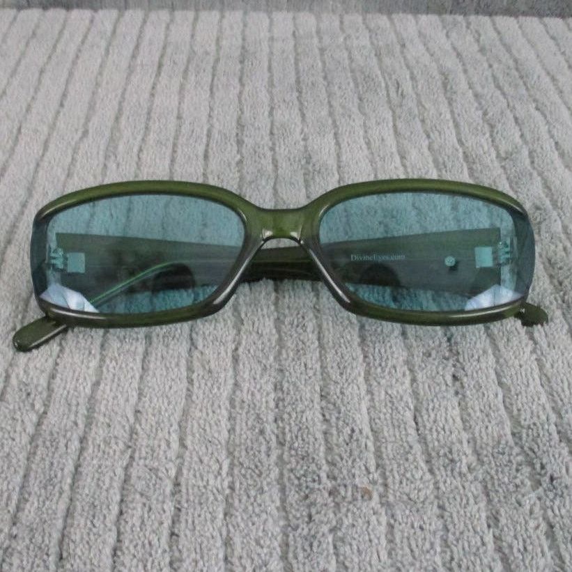 Other New Divine Eyewear Pandora Green/Clear Green Sunglasses NWT Size ONE SIZE - 8 Thumbnail