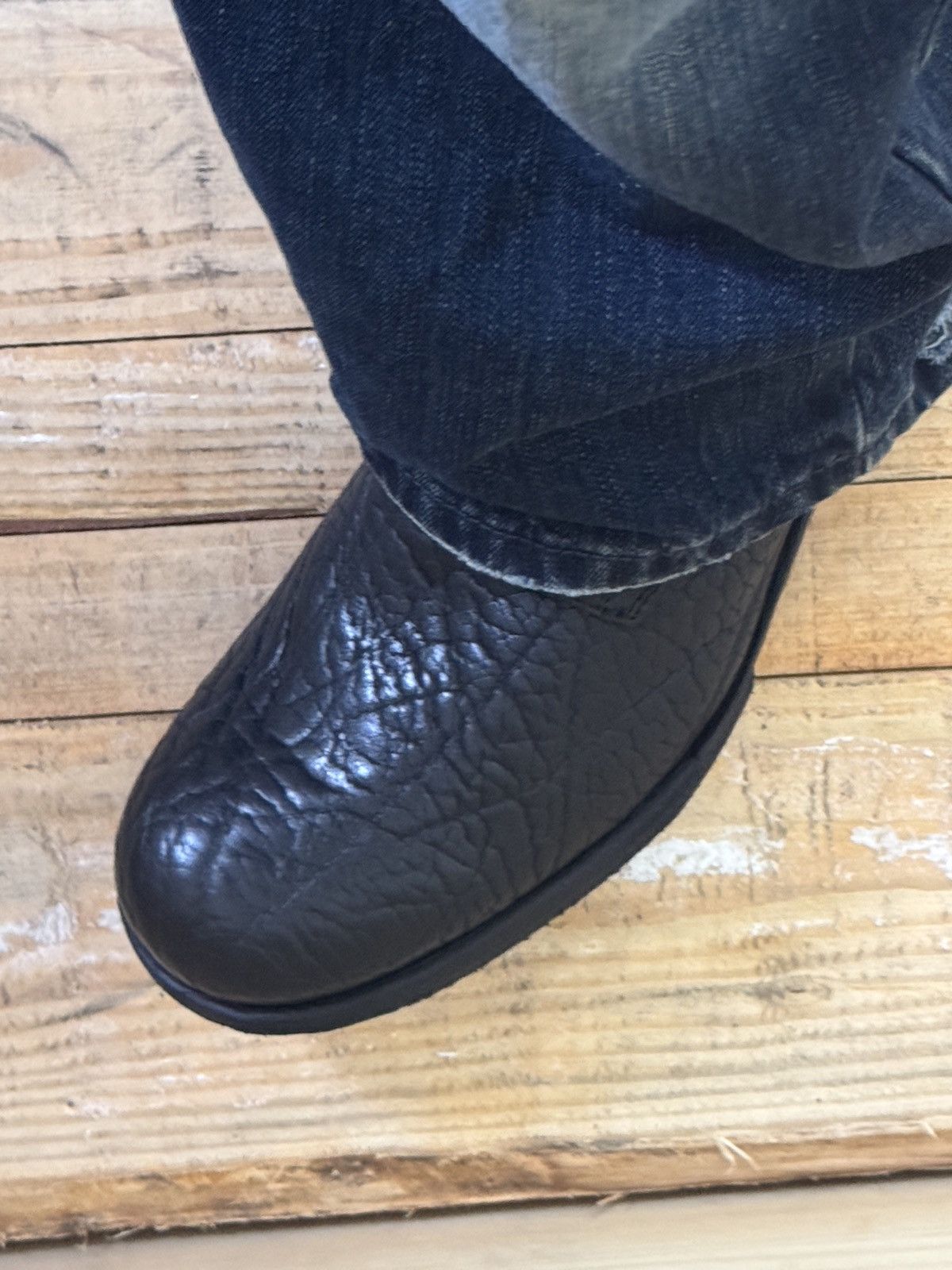 Handmade Derby 45 buffalo leather Size US 12 / EU 45 - 7 Thumbnail