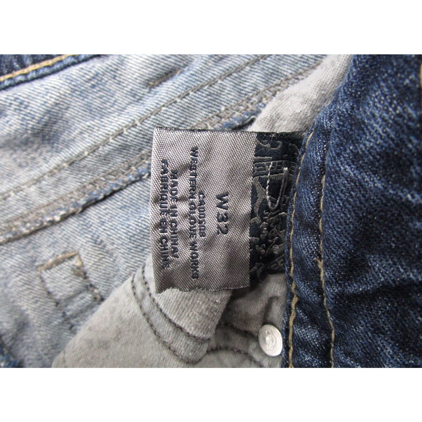 Silver Jeans Co. VTG Silver Jeans Natsuki Capri Thick Stitch Denim Jeans Women's Size 32x27 Size 24" / US 00 / IT 34 - 5 Thumbnail
