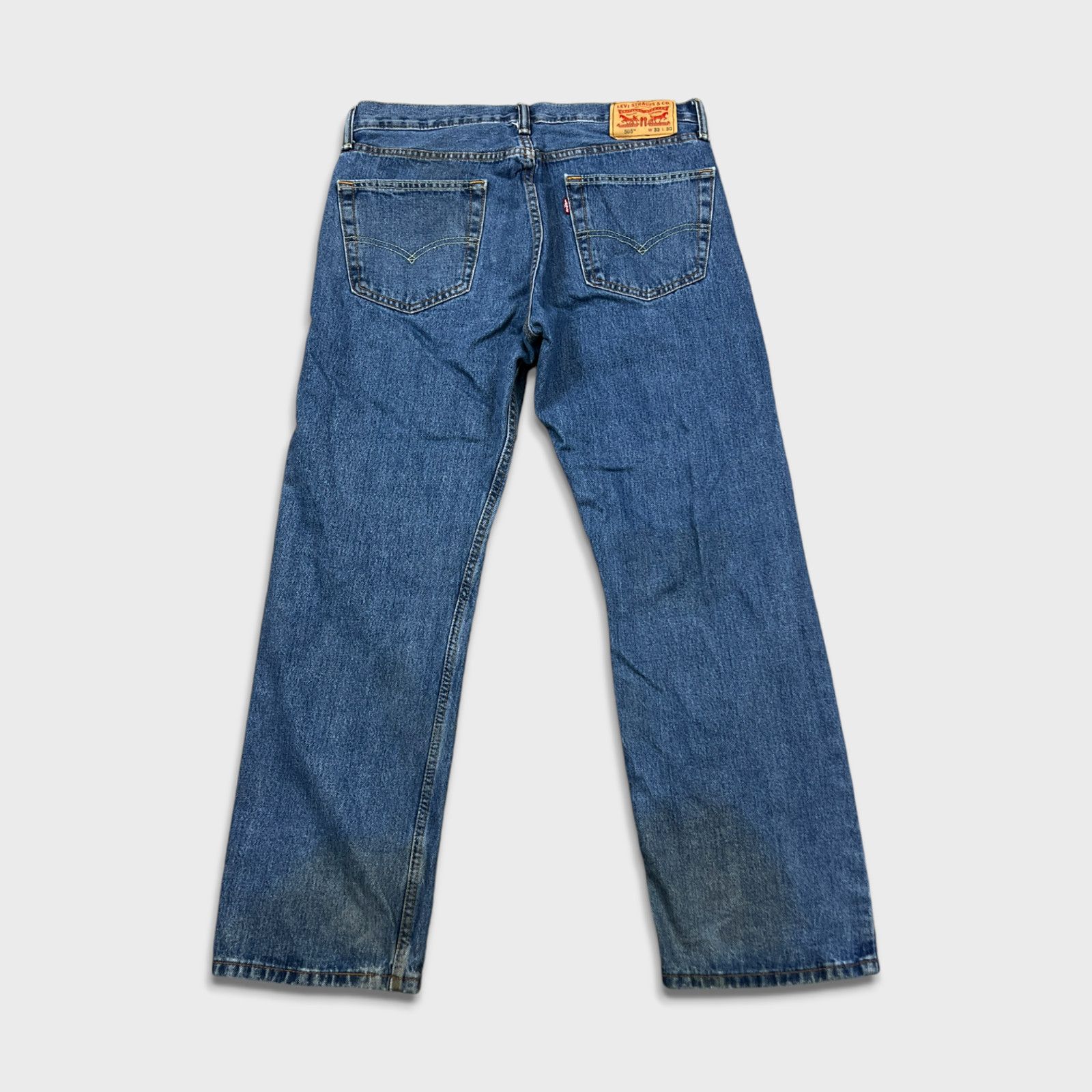 Levi's × Vintage Levi's 505 Jeans 33x30 Original Straight Leg Denim Pants Size US 33 - 4 Thumbnail