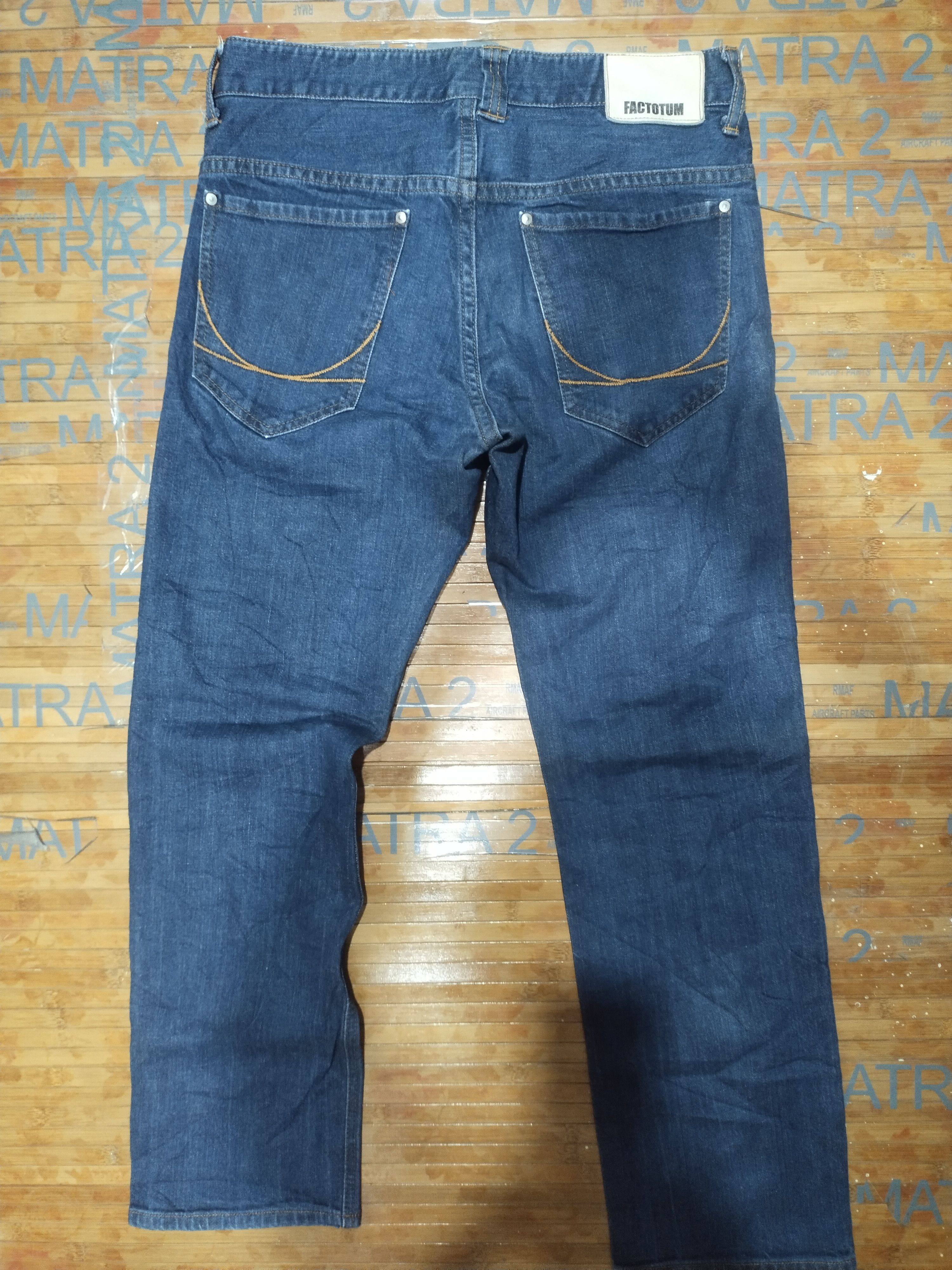 Japanese Brand × Vintage Factotum Sz 31" Size US 31 - 2 Thumbnail