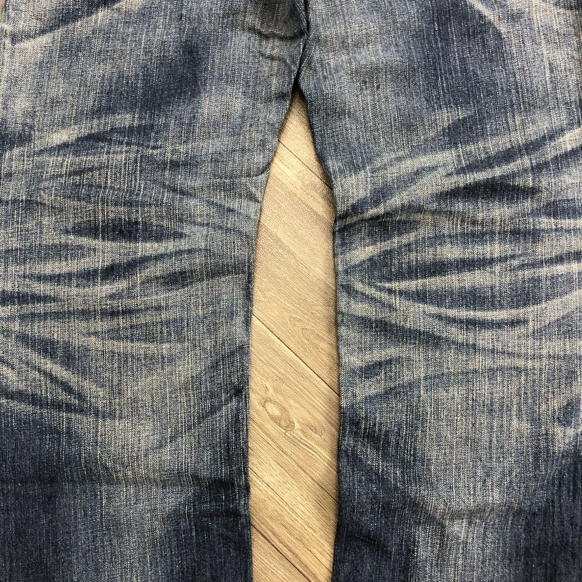 Edwin × If Six Was Nine × Japanese Brand 2000s Edwin Exclusive Vintage Nice Design Faded Jeans Y2K Size US 28 / EU 44 - 13 Thumbnail