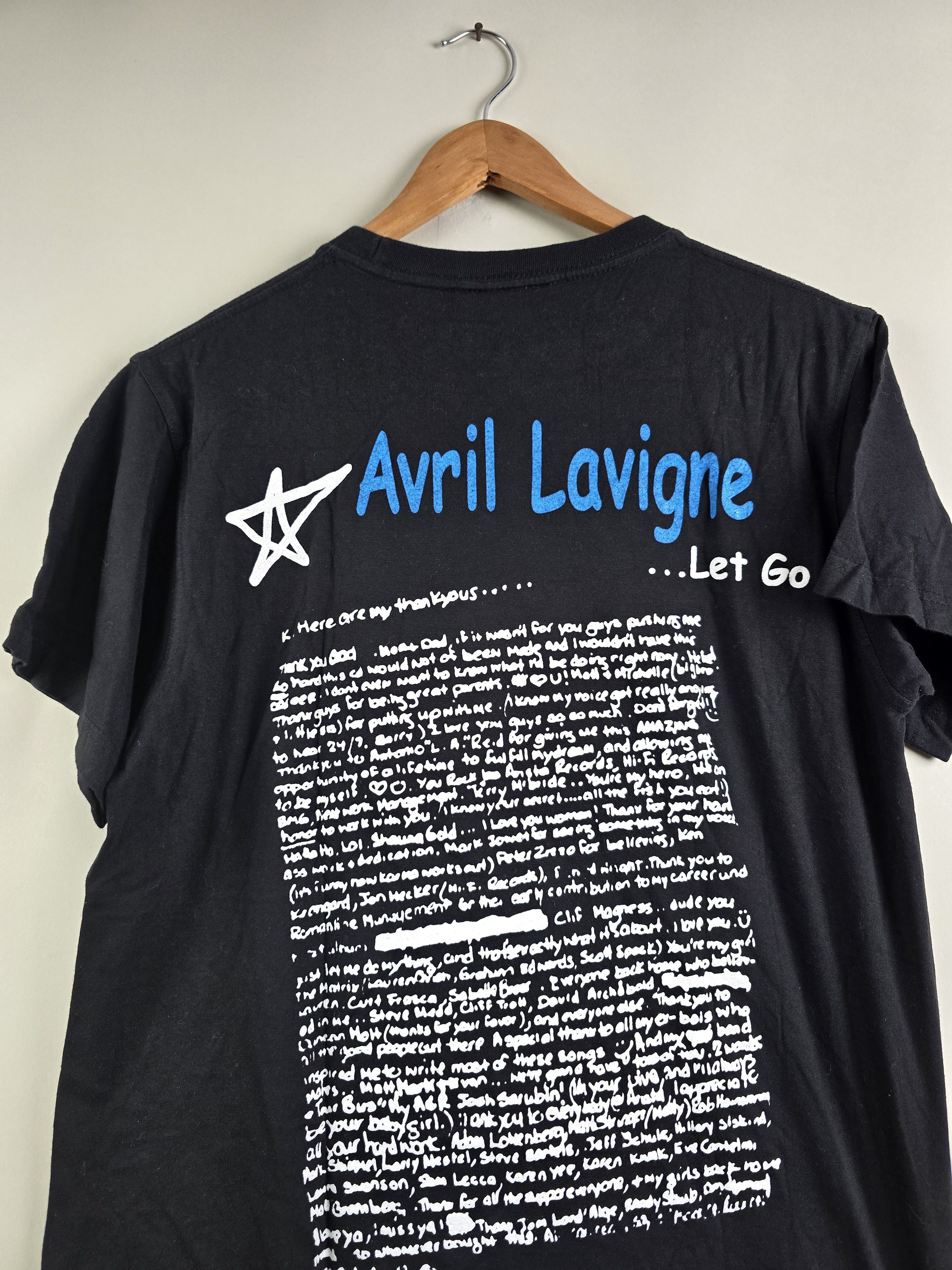 Band Tees × Vintage 2002 Avril Lavigne Let Go S 19.5" 26.5" Size US S / EU 44-46 / 1 - 5 Thumbnail