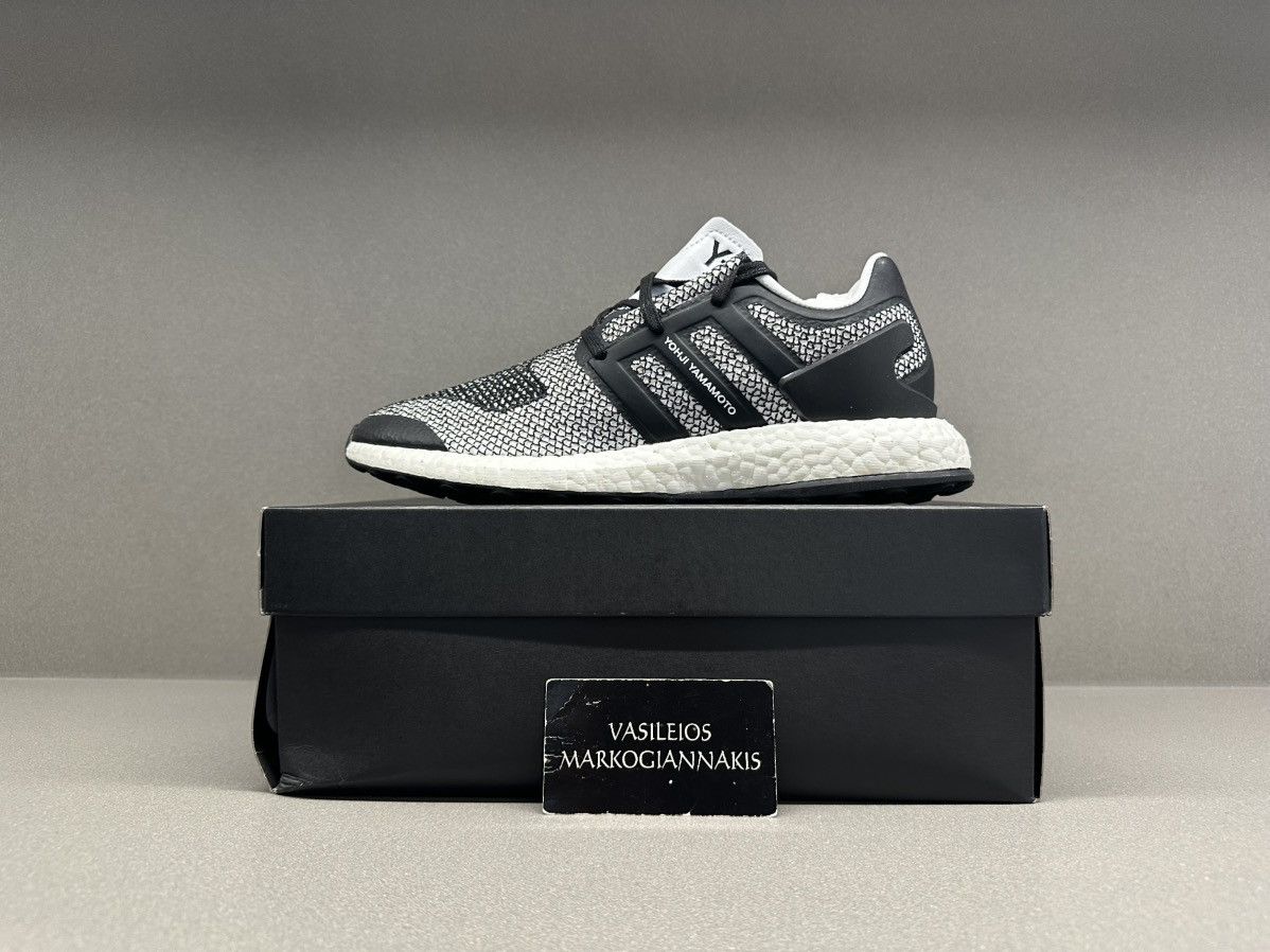 Adidas × Y-3 Adidas Y-3 Pureboost White Black Size US 8 / EU 41 - 1 Thumbnail