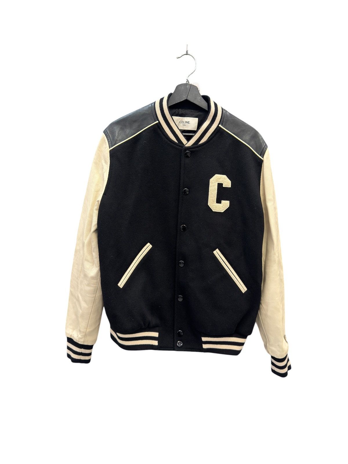 Celine Celine Black Teddy Jacket Size US M / EU 48-50 / 2 - 1 Thumbnail