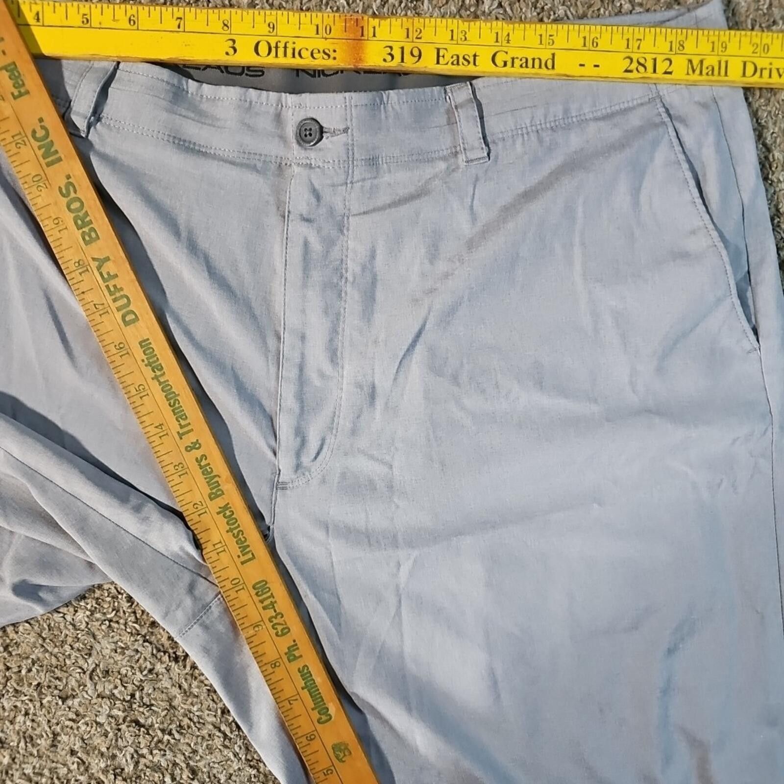 Other Jack Nicklaus Mens Gray Golf Shorts size 38 Size US 38 / EU 54 - 4 Thumbnail