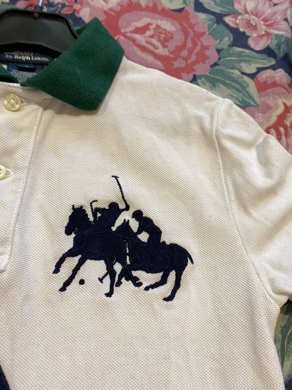 Polo Ralph Lauren Vintage logo big pony #3 KIDS Y2K Polo Ralph Lauren T-shirt Size US XXS / EU 40 - 10 Thumbnail