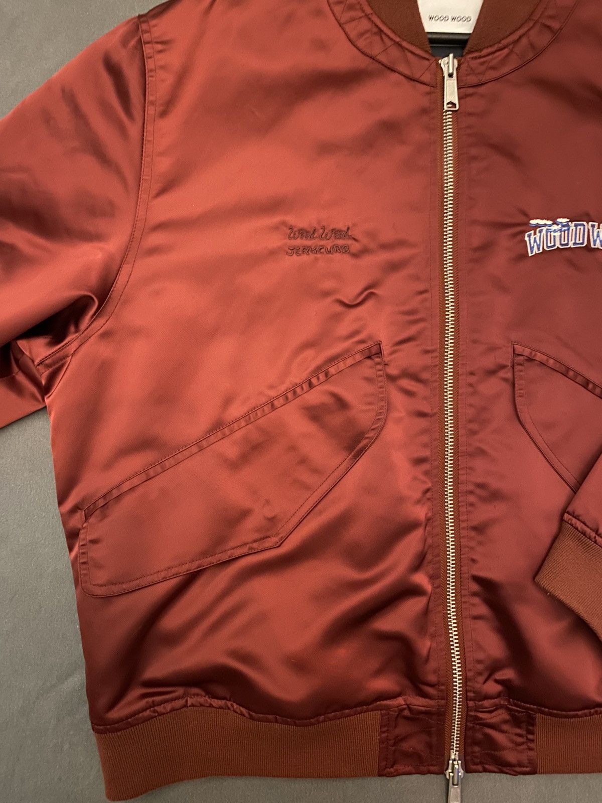 Wood Wood Wood Wood Casey Nylon Bomber Size US L / EU 52-54 / 3 - 6 Thumbnail