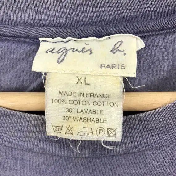 agnes b. Vtg 90’ AGNES B. PARIS La Mer Painting Made In France Tee Size M / US 6-8 / IT 42-44 - 4 Thumbnail