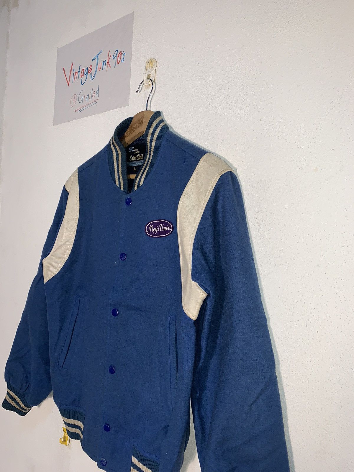 Vintage 🔥Binding Offer Now🔥VINTAGE VARSITY JACKET Size US M / EU 48-50 / 2 - 3 Thumbnail