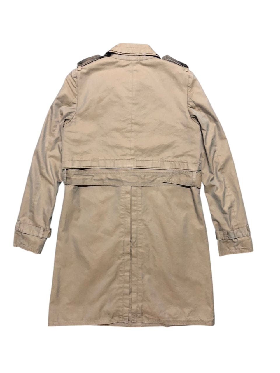 Maison MIHARA YASUHIRO SAMPLE⚡️Miharayasuhiro Belted TrenchCoat Glossy Size S / US 4 / IT 40 - 2 Thumbnail