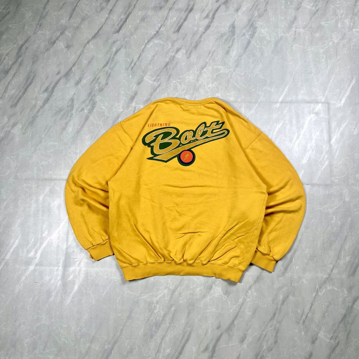 Lightning Bolt Vintage 90s Lightning Bolt Boxy Crewneck Size US L / EU 52-54 / 3 - 1 Thumbnail