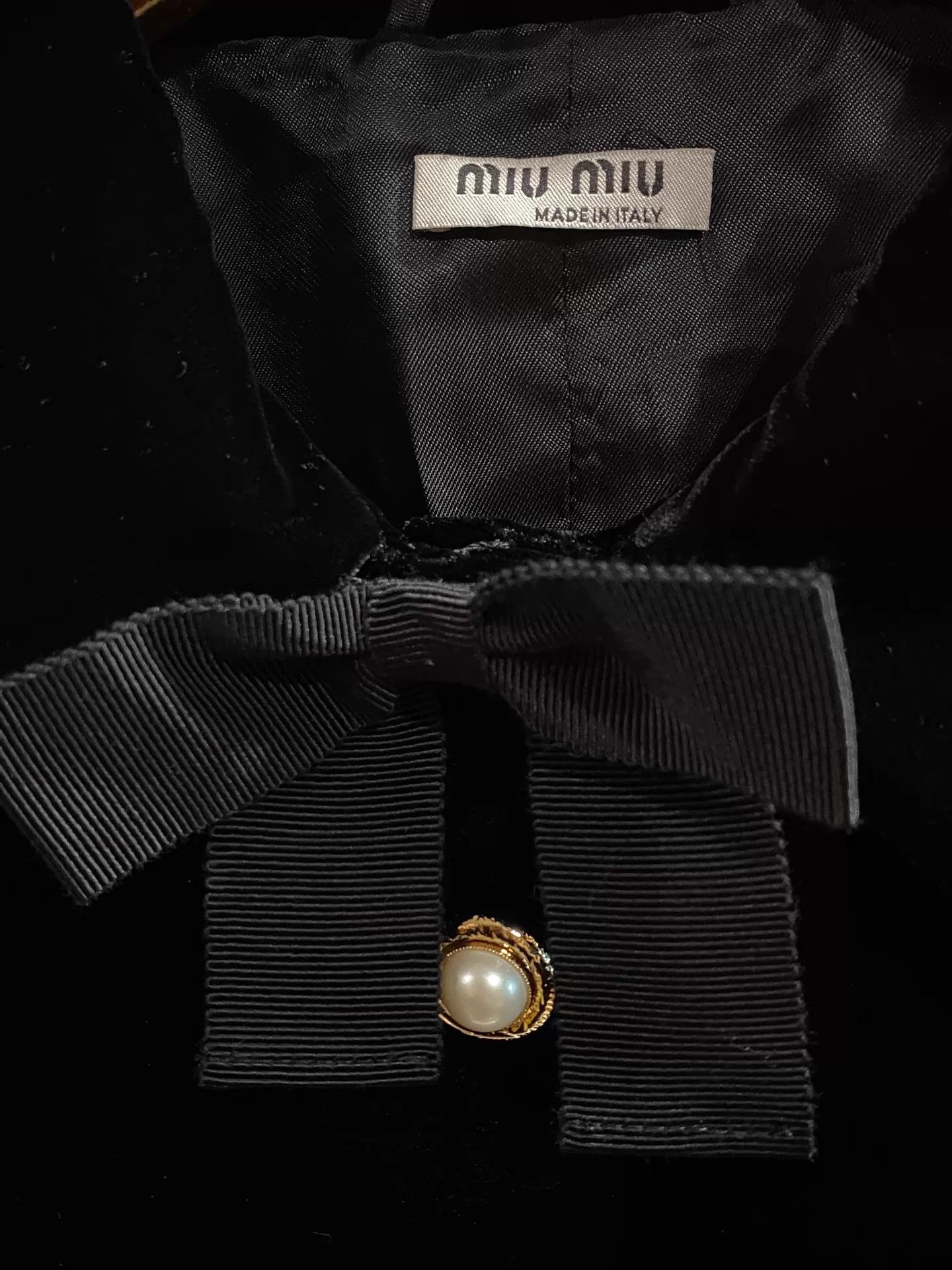 Miu Miu MIU MIU Black White Cuff Paneled Jacket Women's 38 Size XS / US 0-2 / IT 36-38 - 3 Thumbnail