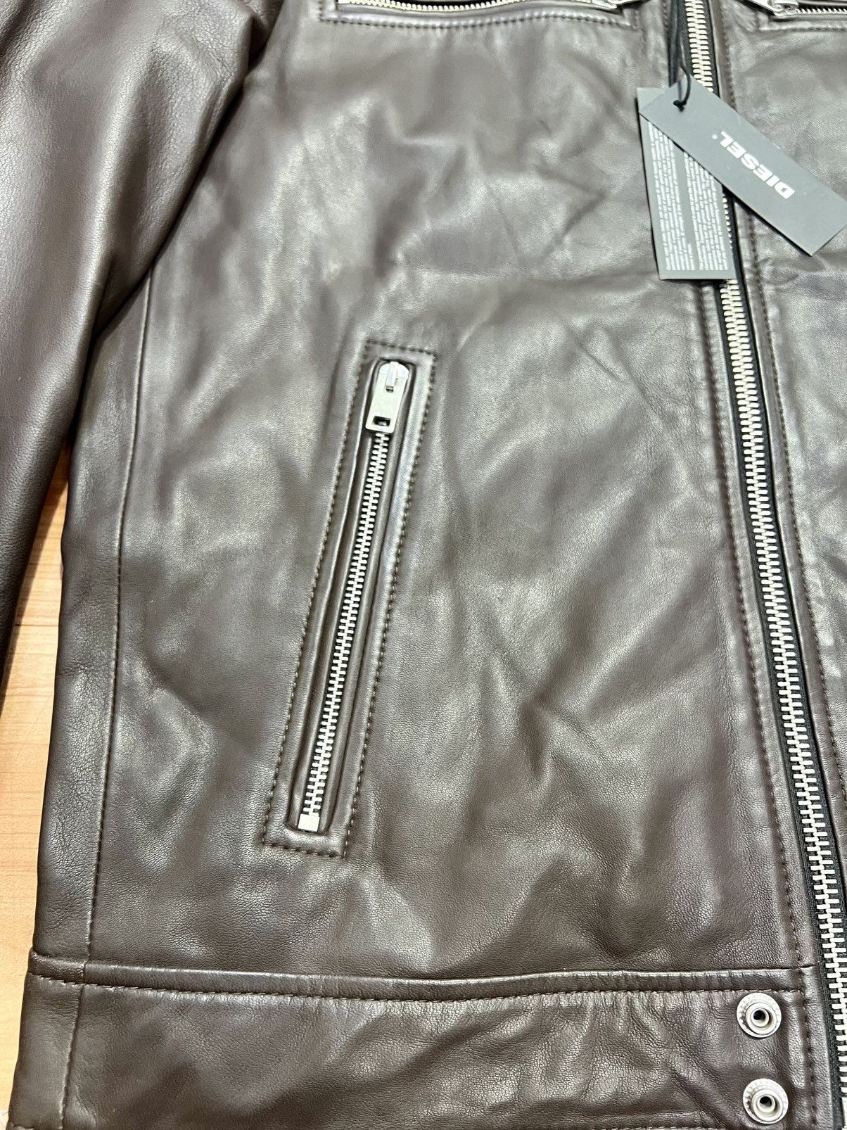 Diesel Diesel leather jacket size L Size US L / EU 52-54 / 3 - 2 Thumbnail