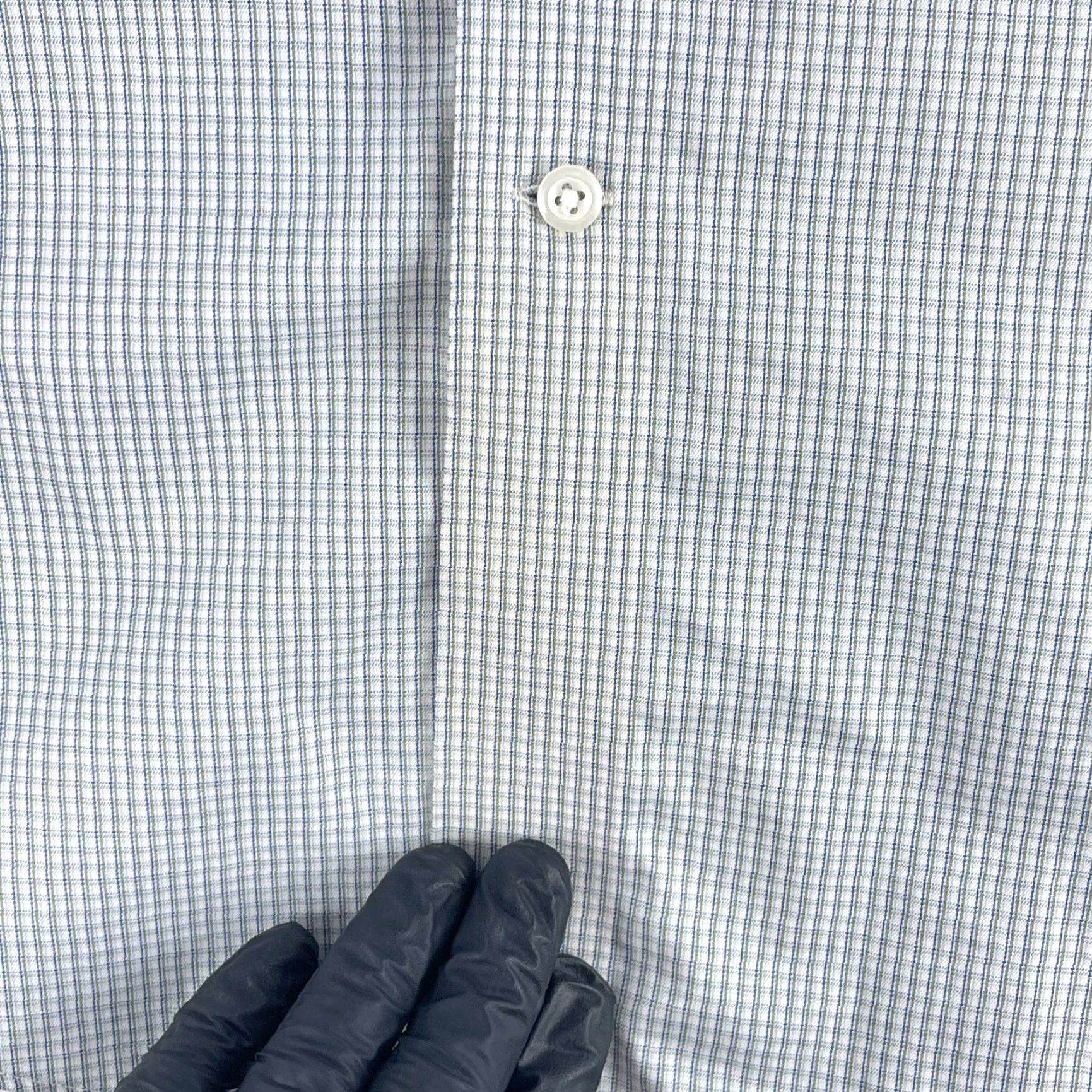 Jos. A. Bank VINTAGE Jos. A. Bank Reserve Button-Up Dress Shirt Mens Medium Slim? Tailored Fit Long Sleeve Size 40R - 5 Thumbnail
