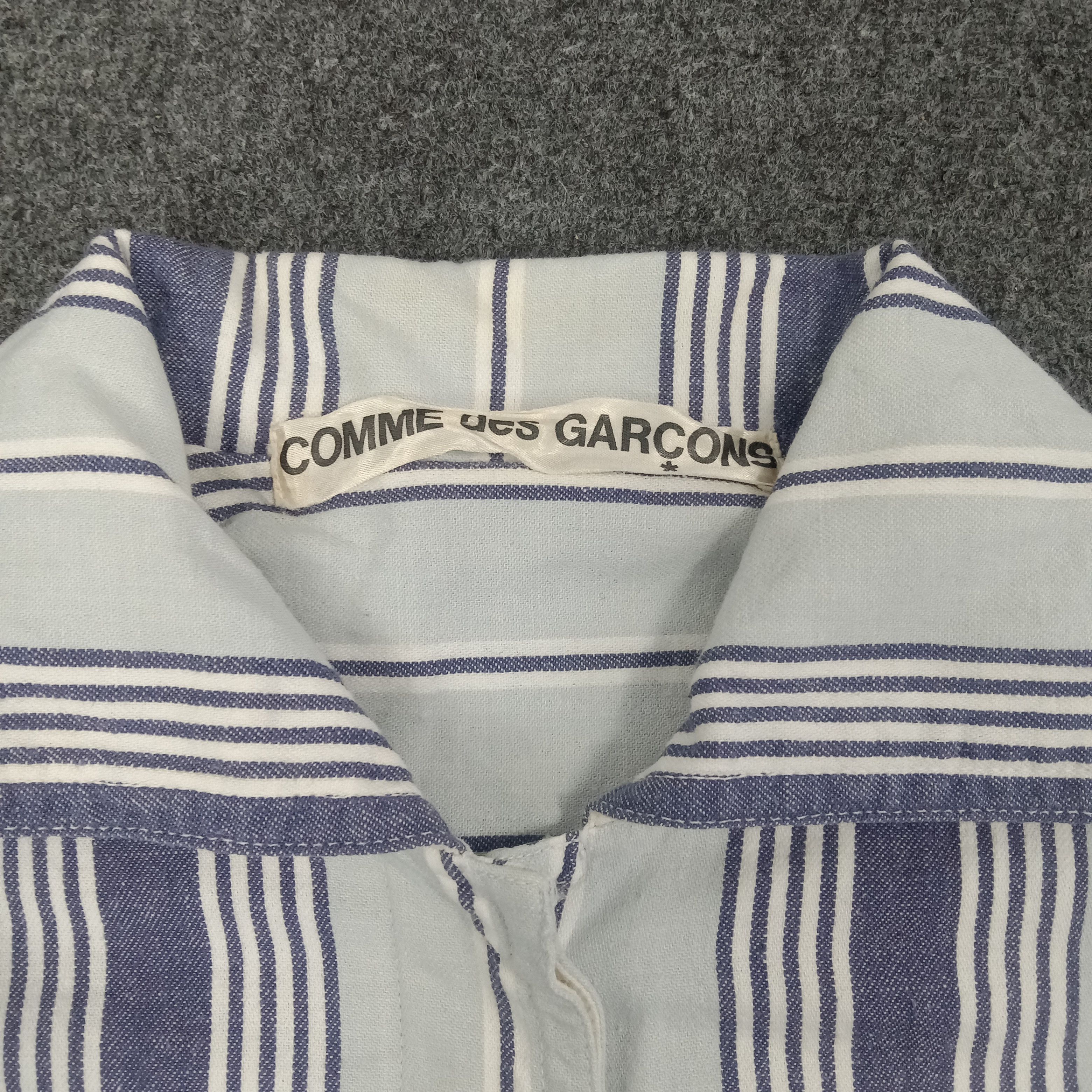 Comme des Garcons Vintage 90s Comme des Garçons Striped Shirt Dress C268N5 Size M / US 6-8 / IT 42-44 - 3 Thumbnail