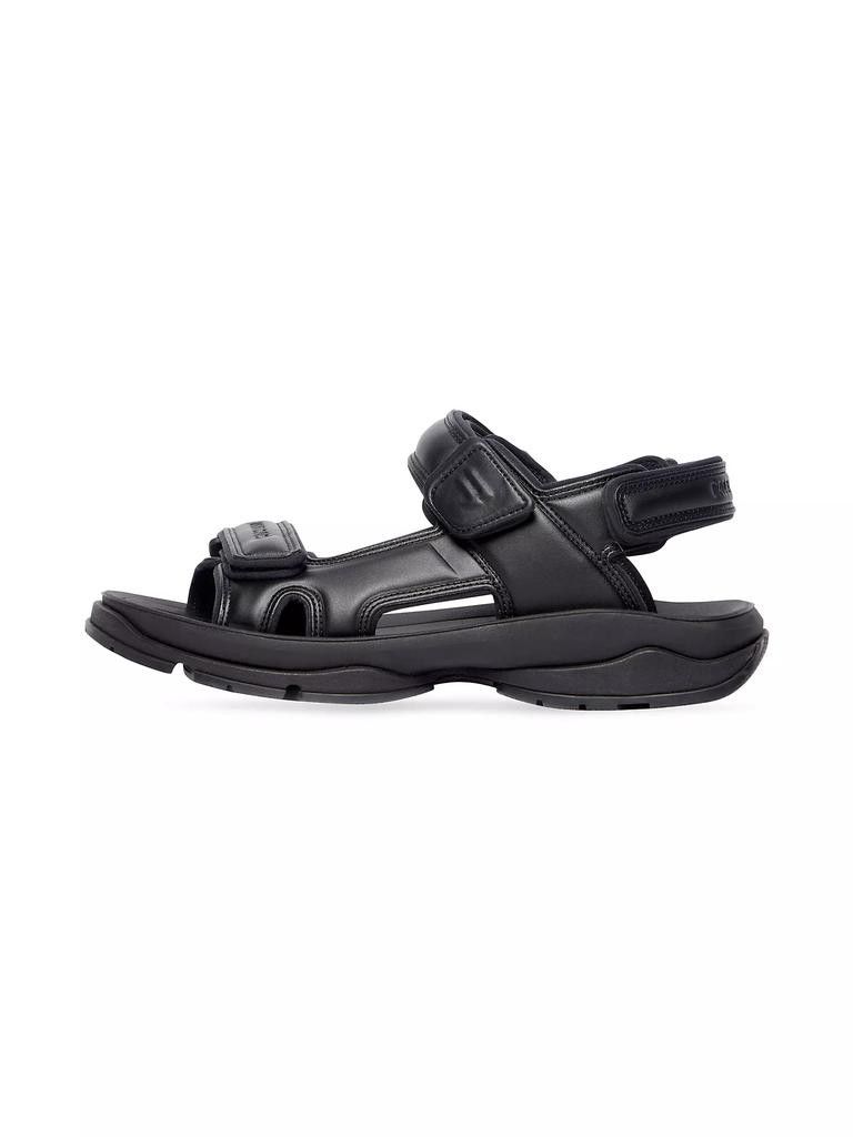 Balenciaga o1bcso1str0425 Tourist Sandals in Black Size US 10 / EU 43 - 4 Thumbnail