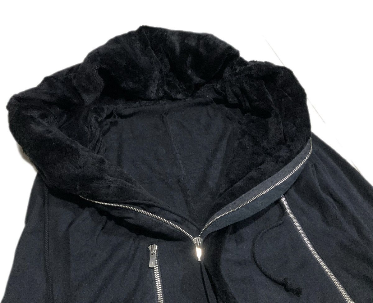 Bajra × Japanese Brand × Le Grande Bleu (L.G.B.) 🔥Sick Y2K Bajra Bono Jacket Fur Lining Zipper Hoodie Size US XS / EU 42 / 0 - 10 Thumbnail