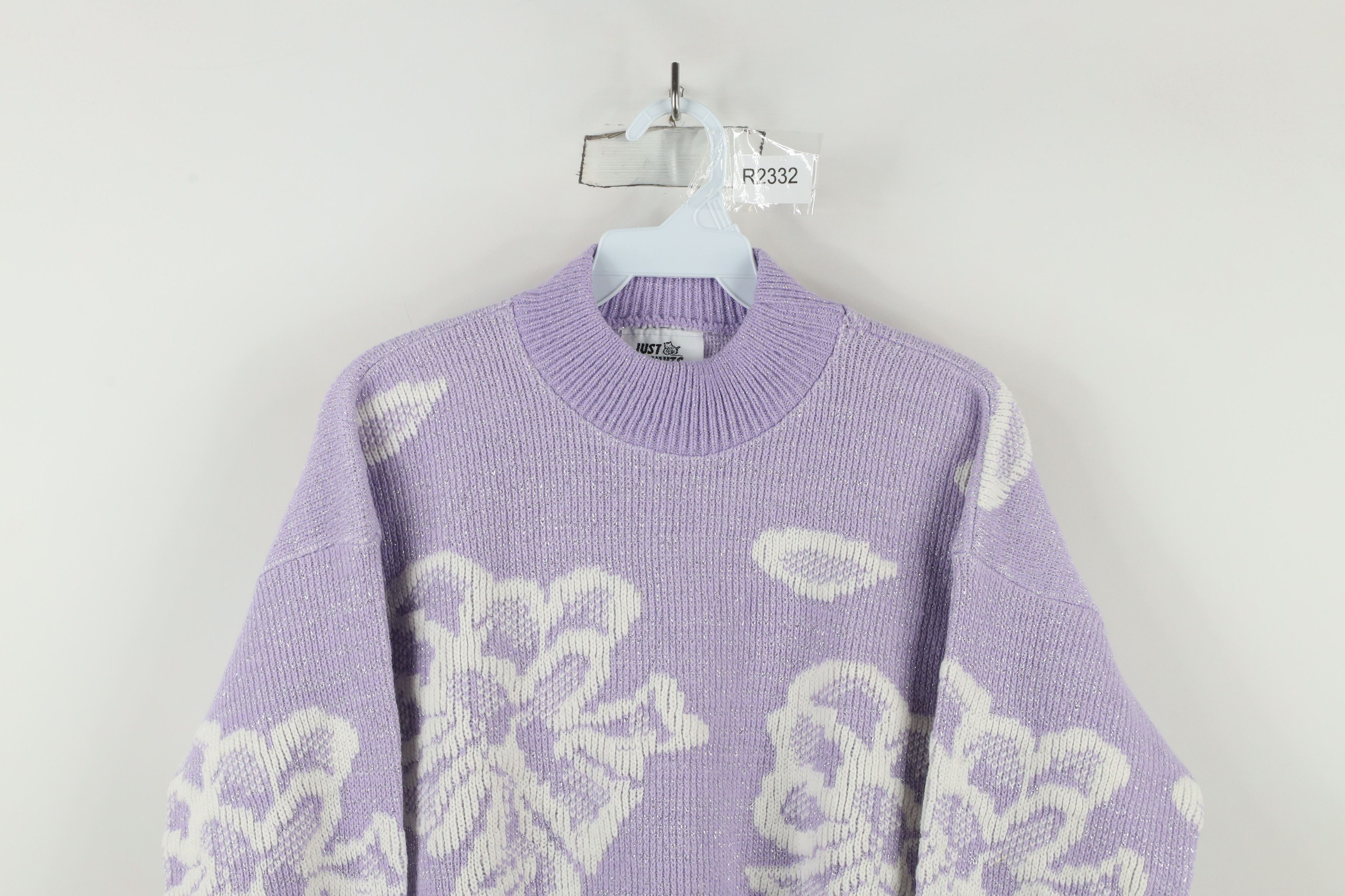 Vintage Vintage 80s 90s Fairy Kei Kawaii Flower Knit Sweater USA Size L / US 10 / IT 46 - 2 Thumbnail