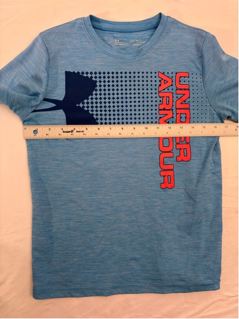 Under Armour Boys Under Armour T-shirt YLG Blue Size US L / EU 52-54 / 3 - 2 Thumbnail