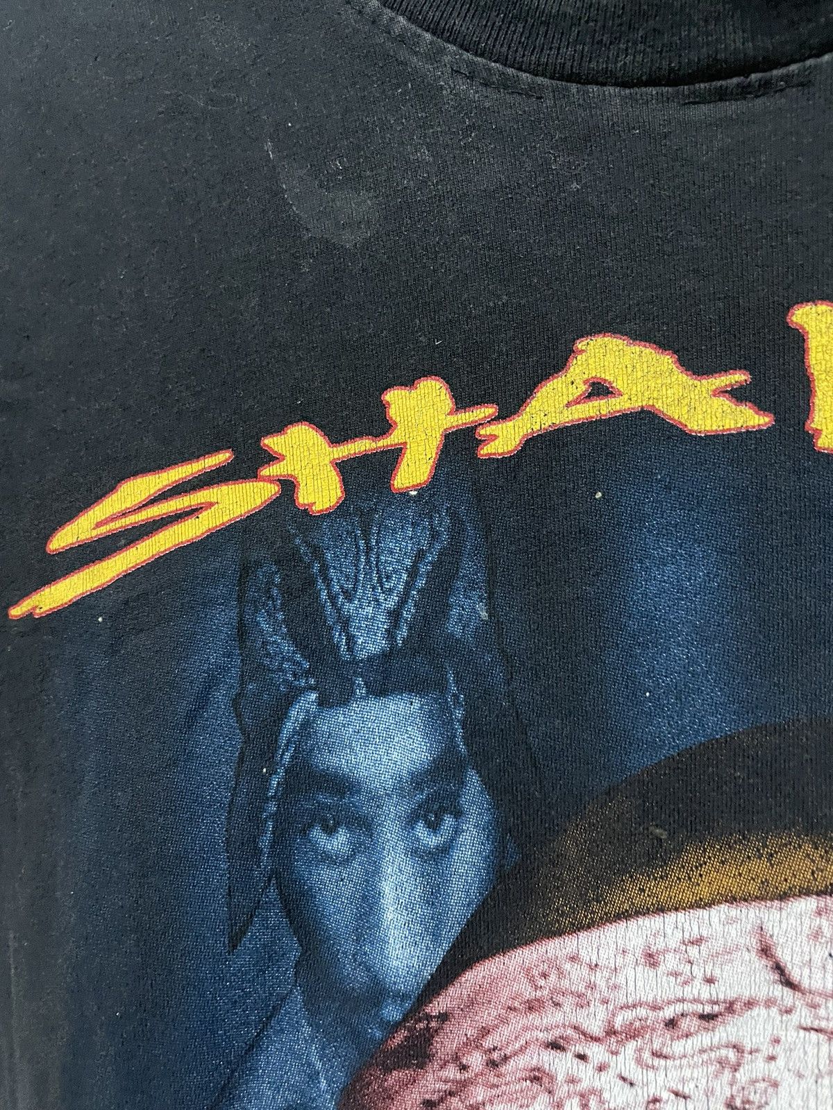 Band Tees × Rap Tees × Vintage Vintage 90s Tupac Shakur T Shirt Rap Tee Size US S / EU 44-46 / 1 - 5 Thumbnail