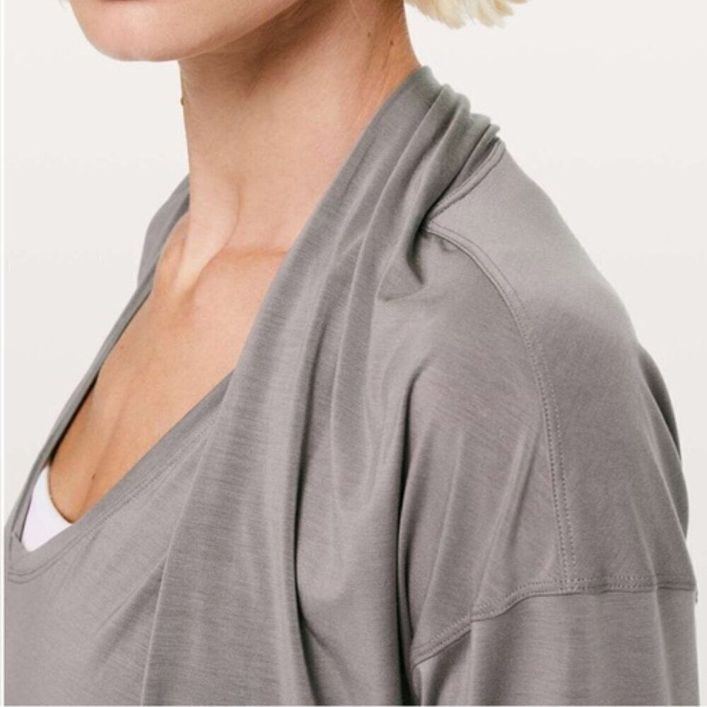 Lululemon Lululemon Lunar Rock Deep Stretch Long Sleeve Top - Small Size S / US 4 / IT 40 - 5 Thumbnail