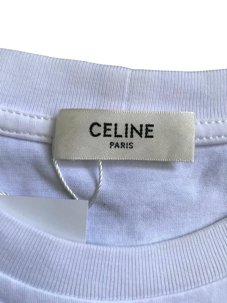 Celine Celine crop top shirt Size S / US 4 / IT 40 - 2 Thumbnail
