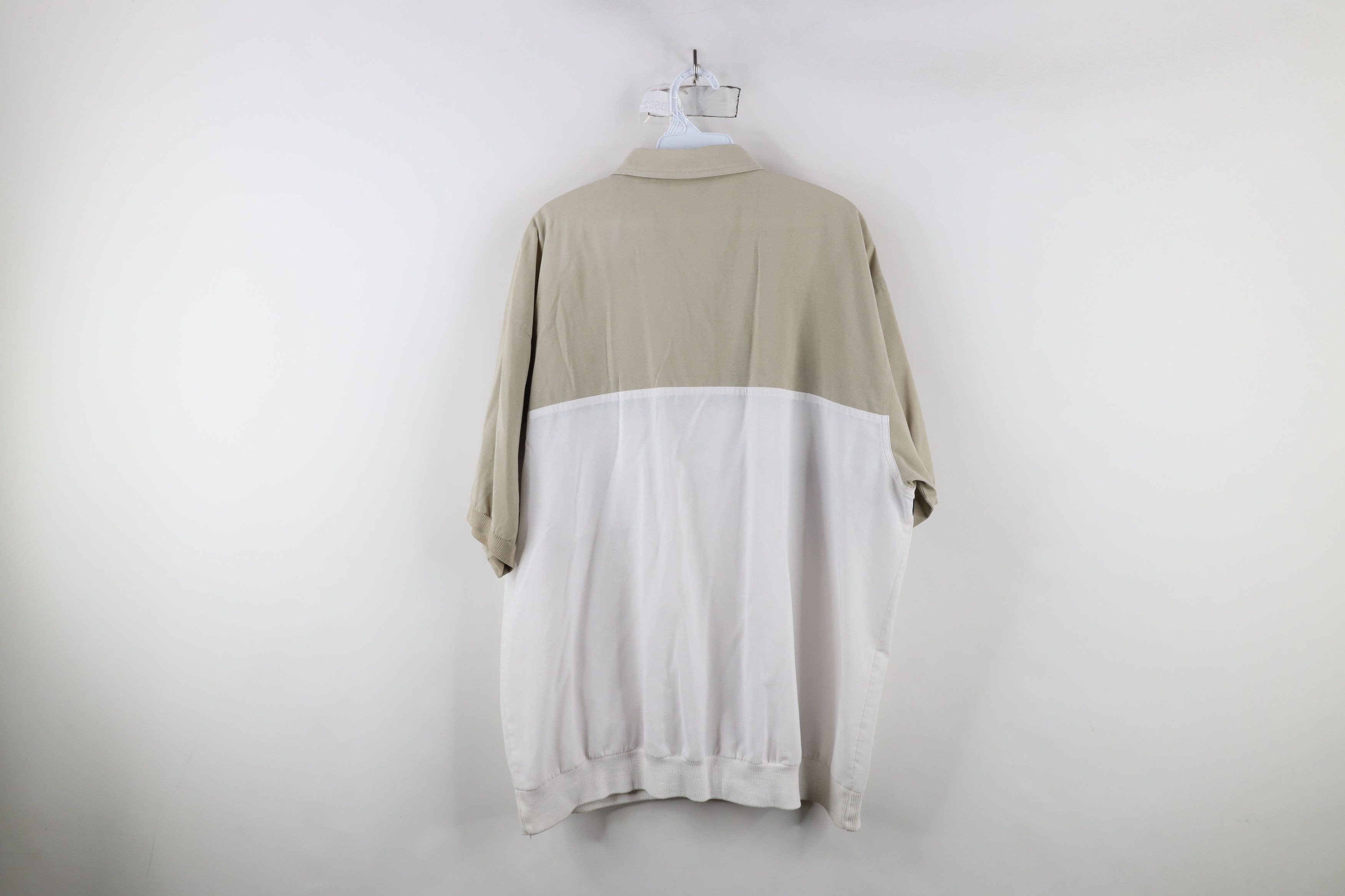 Vintage Vintage 90s Streetwear Block Pullover Polo Shirt Mob Mafia Size US XL / EU 56 / 4 - 11 Thumbnail