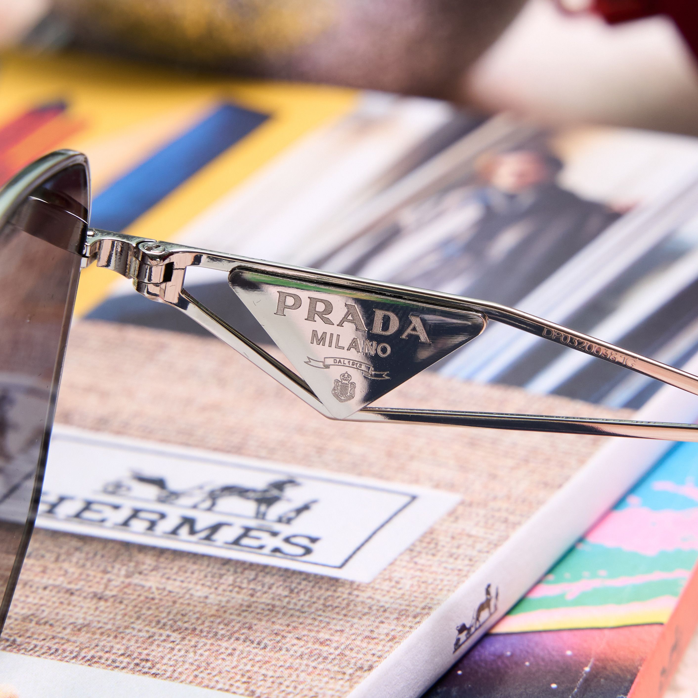 Prada PRADA 0PR 57YS 1BC5D1 Sunglasses Size ONE SIZE - 3 Thumbnail
