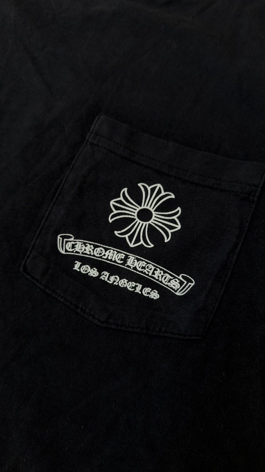 Chrome Hearts Chrome Hearts LA Exclusive Scroll Label Cross T-Shirt Size US M / EU 48-50 / 2 - 2 Thumbnail