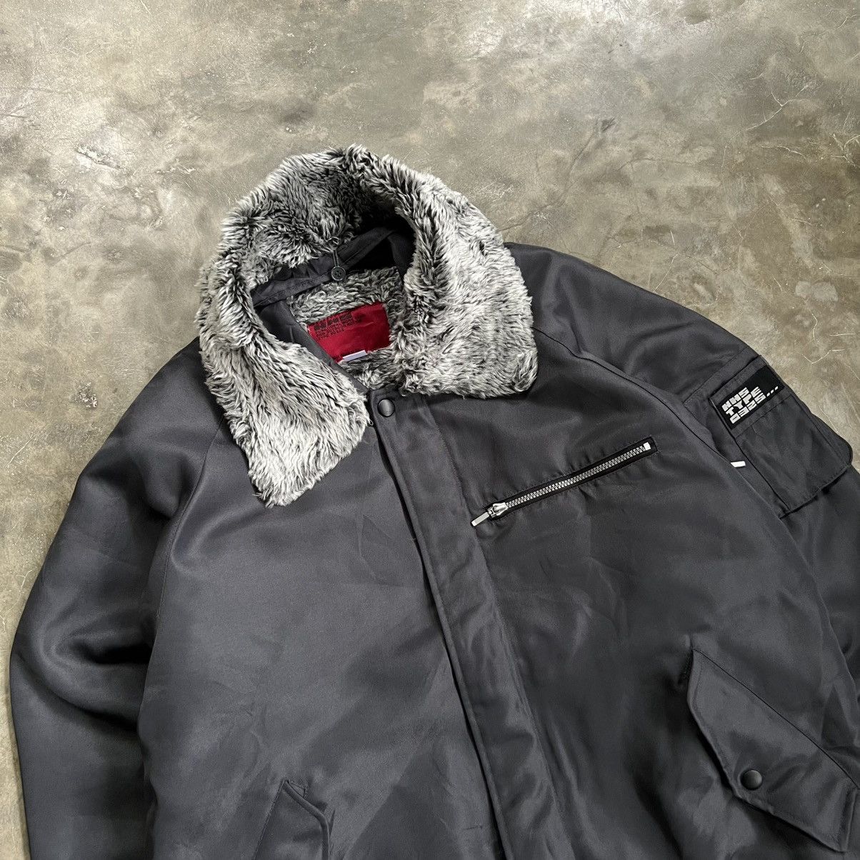 Hysteric Glamour 2000s HHS Type 0325 Apocalypse Style Fur Bomber Jacket Size US L / EU 52-54 / 3 - 3 Thumbnail