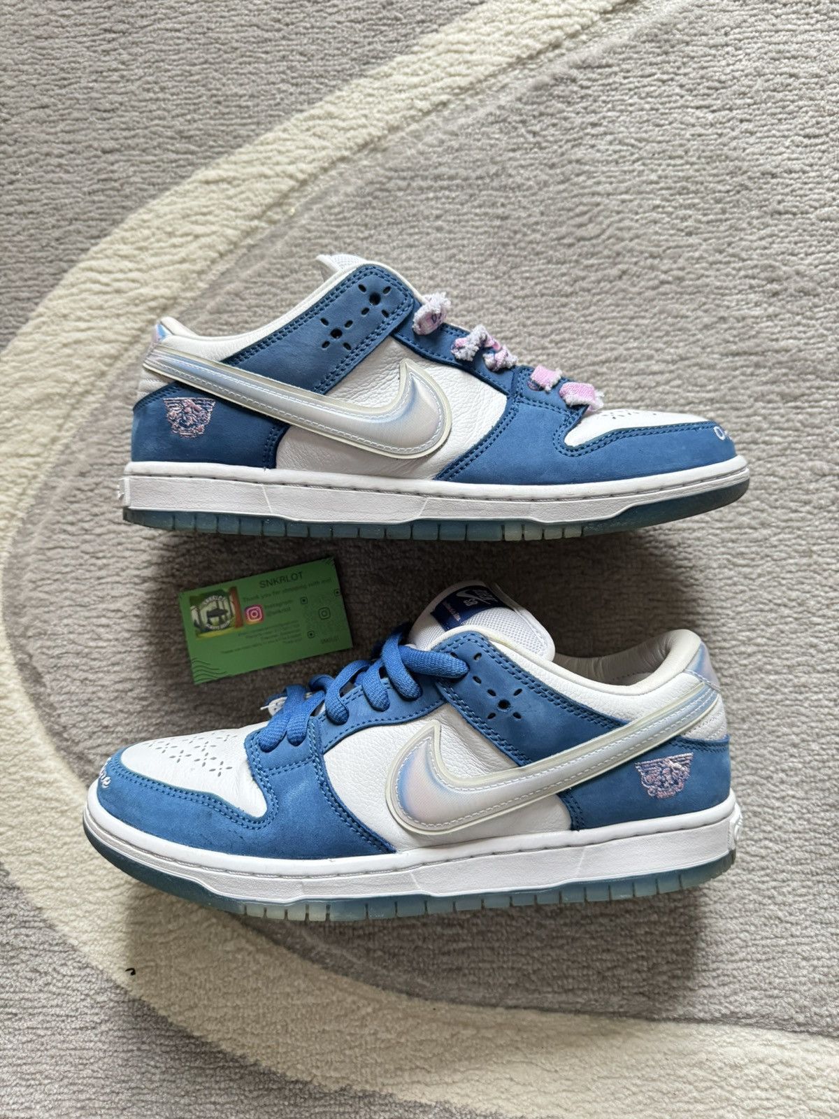 Nike Nike SB Dunk Low Born x Raised Size US 8 / EU 41 - 2 Thumbnail