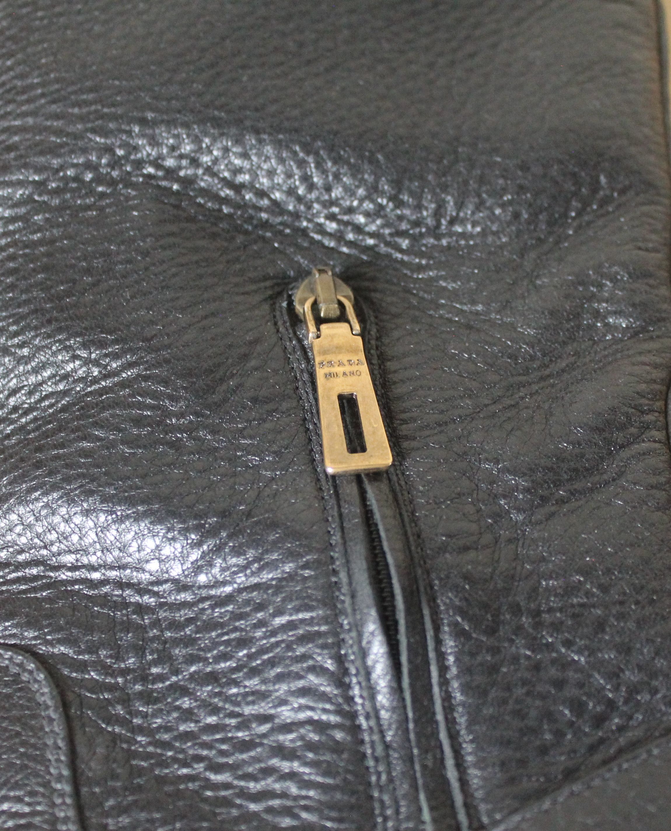Prada Prada Black High Leather Boots Size US 9 / IT 39 - 10 Thumbnail